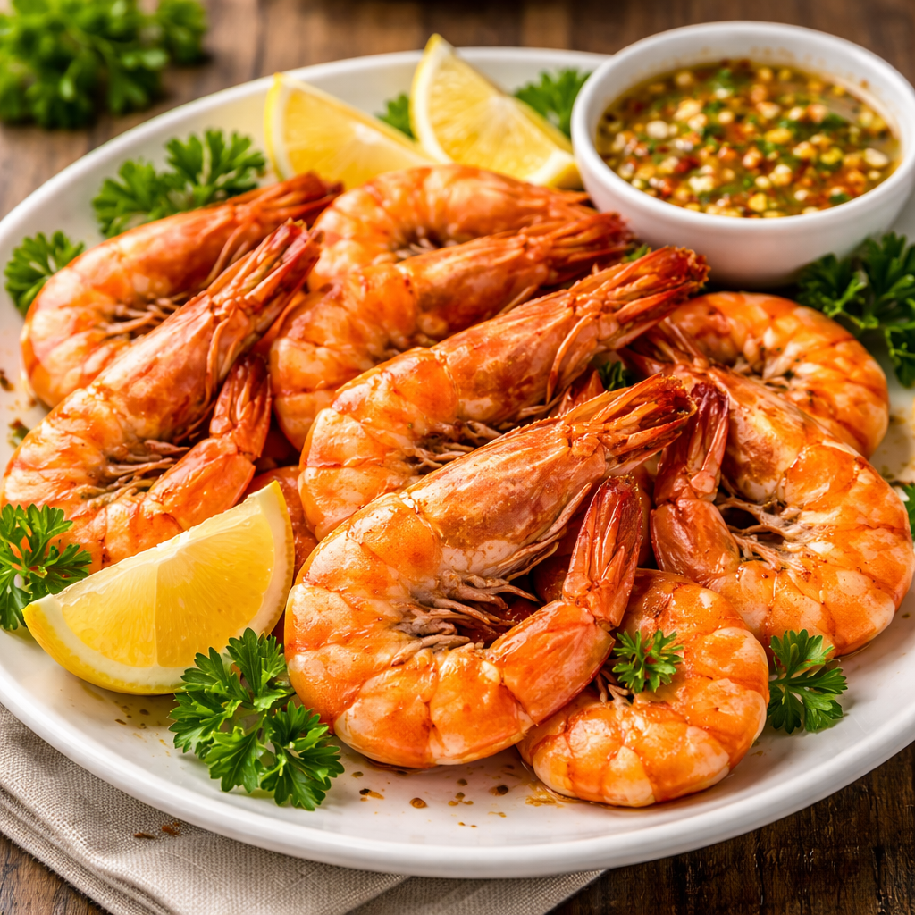 Udang rebus Mang Engking